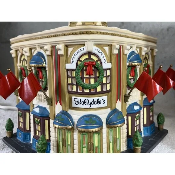 Dept 56 Hollydale's Department Store 55344 Christmas In The City Series Retired - Picture 4 of 9